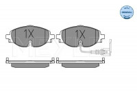 Bromsbeläggssats, skivbroms MEYLE-ORIGINAL Quality