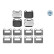 Bromsbeläggssats, skivbroms MEYLE-PD: Advanced design and technology. 025 231 5715/PD, miniatyr 2