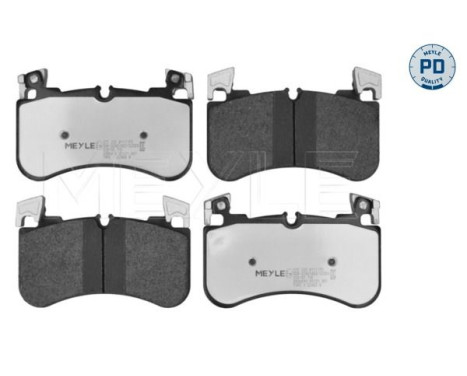 Bromsbeläggssats, skivbroms MEYLE-PD: Advanced performance and design. 025 205 8117/PD, bild 2