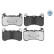 Bromsbeläggssats, skivbroms MEYLE-PD: Advanced performance and design. 025 205 8117/PD, miniatyr 2