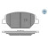 Bromsbeläggssats, skivbroms MEYLE-PD: Advanced performance and design. 025 221 3819/PD, miniatyr 2