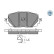 Bromsbeläggssats, skivbroms MEYLE-PD: Advanced performance and design. 025 222 7115/PD