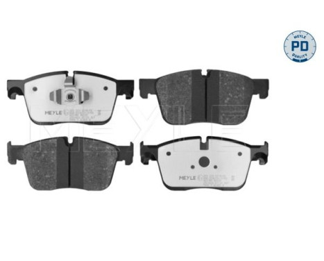 Bromsbeläggssats, skivbroms MEYLE-PD: Advanced performance and design. 025 223 0218/PD, bild 3