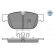 Bromsbeläggssats, skivbroms MEYLE-PD: Advanced performance and design. 025 223 1719/PD