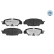Bromsbeläggssats, skivbroms MEYLE-PD: Advanced performance and design. 025 223 3214/PD, miniatyr 3