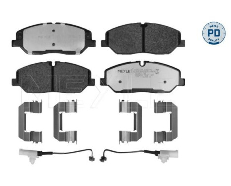 Bromsbeläggssats, skivbroms MEYLE-PD: Advanced performance and design. 025 224 2020/PD, bild 3