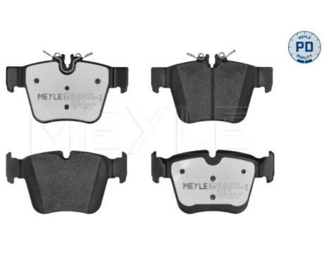 Bromsbeläggssats, skivbroms MEYLE-PD: Advanced performance and design. 025 224 2316/PD, bild 3