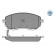 Bromsbeläggssats, skivbroms MEYLE-PD: Advanced performance and design. 025 226 6021/PD, miniatyr 2
