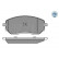 Bromsbeläggssats, skivbroms MEYLE-PD: Advanced performance and design. 025 226 6021/PD, miniatyr 3
