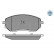 Bromsbeläggssats, skivbroms MEYLE-PD: Advanced performance and design. 025 226 6021/PD, miniatyr 4