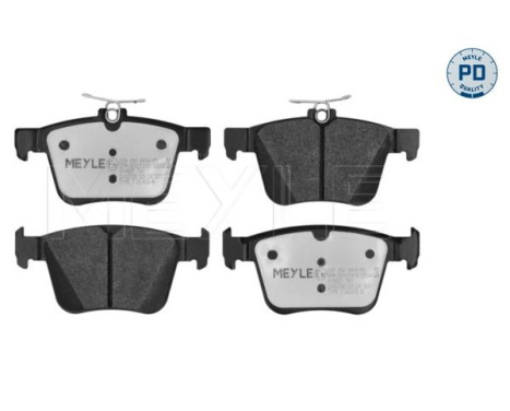 Bromsbeläggssats, skivbroms MEYLE-PD: Advanced performance and design. 025 250 0916/PD, bild 3