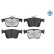 Bromsbeläggssats, skivbroms MEYLE-PD: Advanced performance and design. 025 250 0916/PD, miniatyr 3