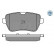 Bromsbeläggssats, skivbroms MEYLE-PD: Advanced performance and design. 025 250 7119/PD, miniatyr 2