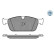 Bromsbeläggssats, skivbroms MEYLE-PD: Advanced performance and design. 025 255 3119/PD, miniatyr 2