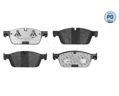 Bromsbeläggssats, skivbroms MEYLE-PD: Advanced performance and design. 025 255 3119/PD, bild 3