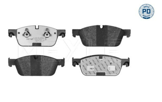 Bromsbeläggssats, skivbroms MEYLE-PD: Advanced performance and design. 025 255 3119/PD, bild 3