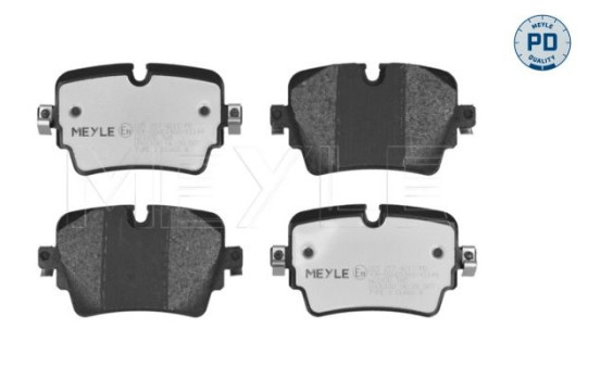Bromsbeläggssats, skivbroms MEYLE-PD: Advanced performance and design. 025 257 4217/PD, bild 2