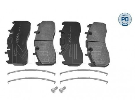 Bromsbeläggssats, skivbroms MEYLE-PD: Advanced performance and design. 025 291 7329/PD