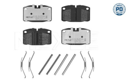 Bromsbeläggssats, skivbroms MEYLE-PD Quality 025 209 3915/PD, bild 2