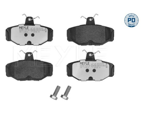 Bromsbeläggssats, skivbroms MEYLE-PD Quality 025 209 8113/PD, bild 2