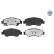 Bromsbeläggssats, skivbroms MEYLE-PD Quality 025 216 9715/PD, miniatyr 3