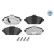 Bromsbeläggssats, skivbroms MEYLE-PD Quality 025 220 3219/PD, miniatyr 3