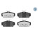 Bromsbeläggssats, skivbroms MEYLE-PD Quality 025 234 6316/PD, miniatyr 2
