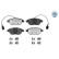 Bromsbeläggssats, skivbroms MEYLE-PD Quality 025 237 0918/PD, miniatyr 3
