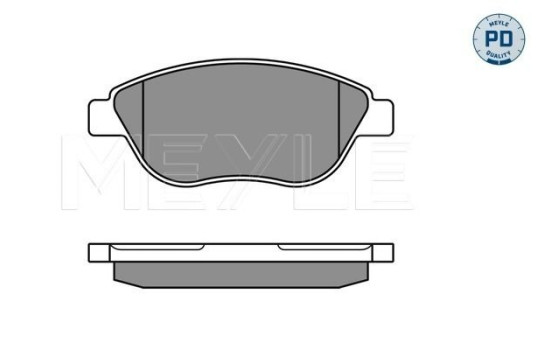 Bromsbeläggssats, skivbroms MEYLE-PD Quality 025 237 0919/PD