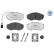 Bromsbeläggssats, skivbroms MEYLE-PD Quality 025 239 1719/PD, miniatyr 4