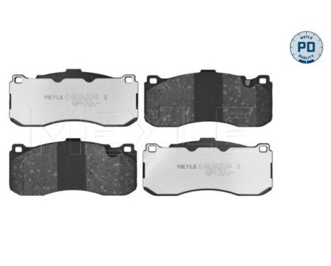 Bromsbeläggssats, skivbroms MEYLE-PD Quality 025 243 1617/PD, bild 2