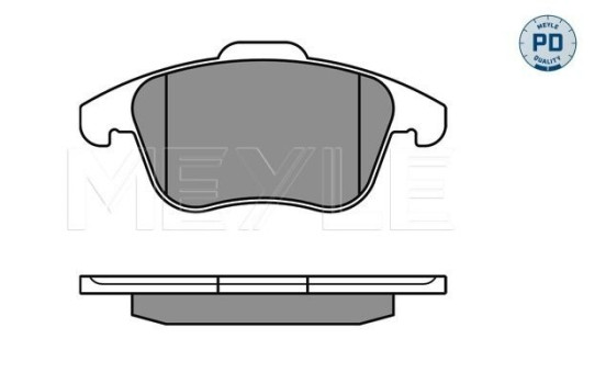 Bromsbeläggssats, skivbroms MEYLE-PD Quality 025 243 3219/PD, bild 2