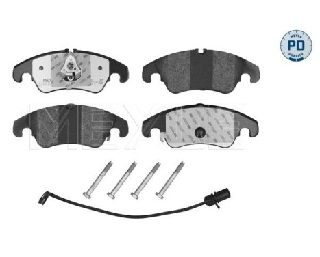 Bromsbeläggssats, skivbroms MEYLE-PD Quality 025 247 4319/PD, bild 2