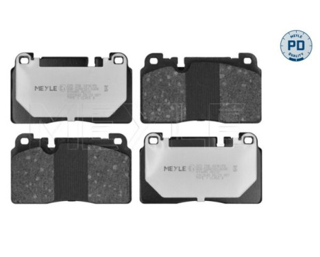 Bromsbeläggssats, skivbroms MEYLE-PD Quality 025 256 4316/PD, bild 2