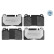 Bromsbeläggssats, skivbroms MEYLE-PD Quality 025 256 4316/PD, miniatyr 2