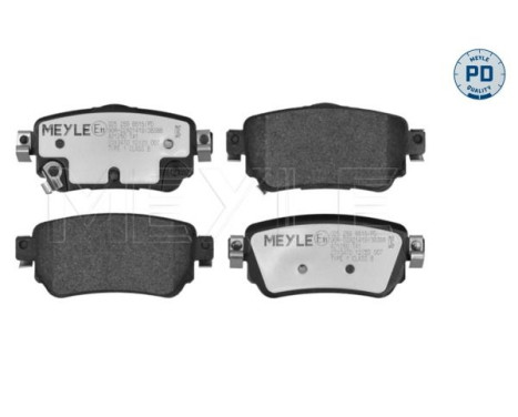 Bromsbeläggssats, skivbroms MEYLE-PD Quality 025 259 6515/PD, bild 3