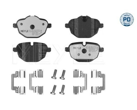 Bromsbeläggssats, skivbroms MEYLE-PD Quality, bild 2
