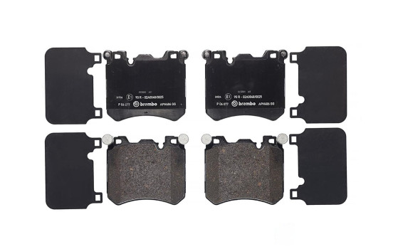 Bromsbeläggssats, skivbroms P 06 077 Brembo