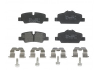 Bromsbeläggssats, skivbroms P 06 090 Brembo