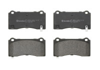 Bromsbeläggssats, skivbroms P 09 028 Brembo