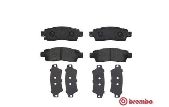 Bromsbeläggssats, skivbroms P 10 010 Brembo, bild 3