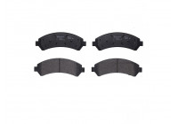 Bromsbeläggssats, skivbroms P 10 016 Brembo