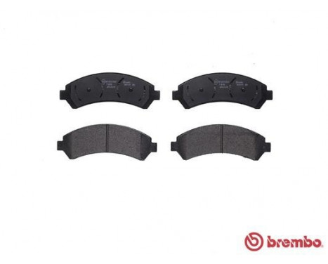 Bromsbeläggssats, skivbroms P 10 016 Brembo, bild 2