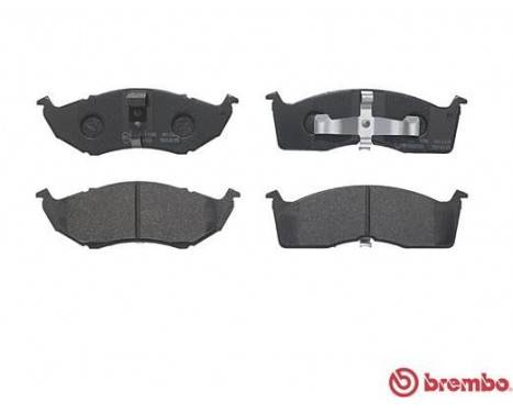 Bromsbeläggssats, skivbroms P 11 008 Brembo, bild 2
