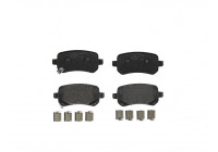 Bromsbeläggssats, skivbroms P 11 021 Brembo