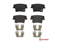 Bromsbeläggssats, skivbroms P 11 040 Brembo