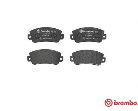 Bromsbeläggssats, skivbroms P 23 013 Brembo, bild 3