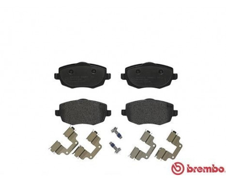 Bromsbeläggssats, skivbroms P 23 095 Brembo, bild 2