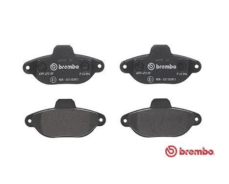 Bromsbeläggssats, skivbroms P 23 096 Brembo, bild 2