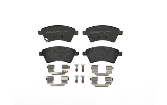Bromsbeläggssats, skivbroms P 23 105 Brembo